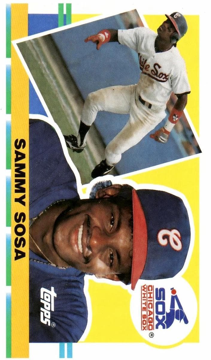 Sammy Sosa 1990 topps