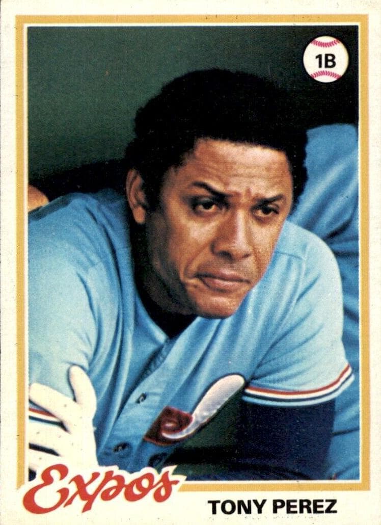 Tony Perez 1978 topps Topps