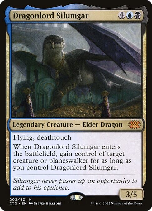 Dragonlord Silumgar 2015 Magic: The Gathering Dragons of Tarkir