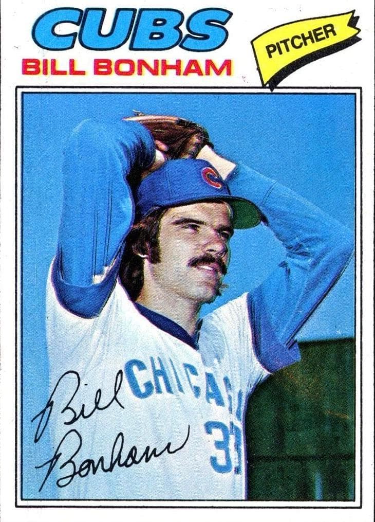 Bill Bonham 1977 topps Topps