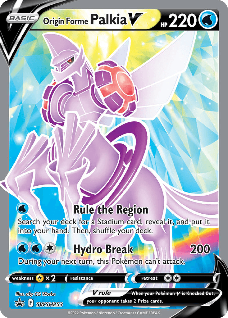 Origin Forme Palkia V 2024 Pokemon