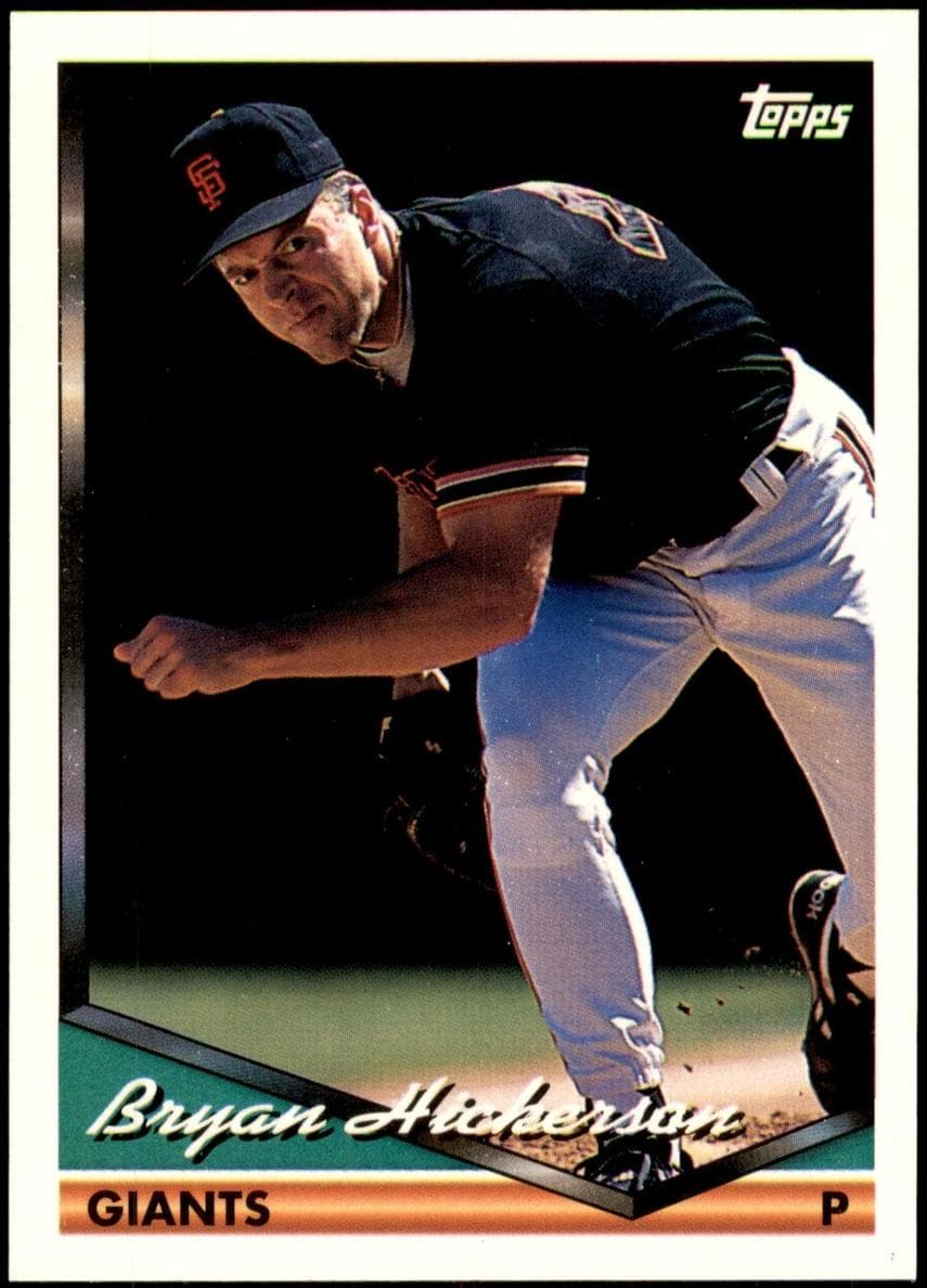 Bryan Hickerson 1994 topps Topps