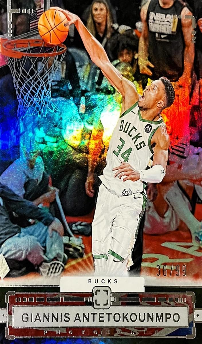 Giannis Antetokounmpo 2023 panini Panini Photogenic