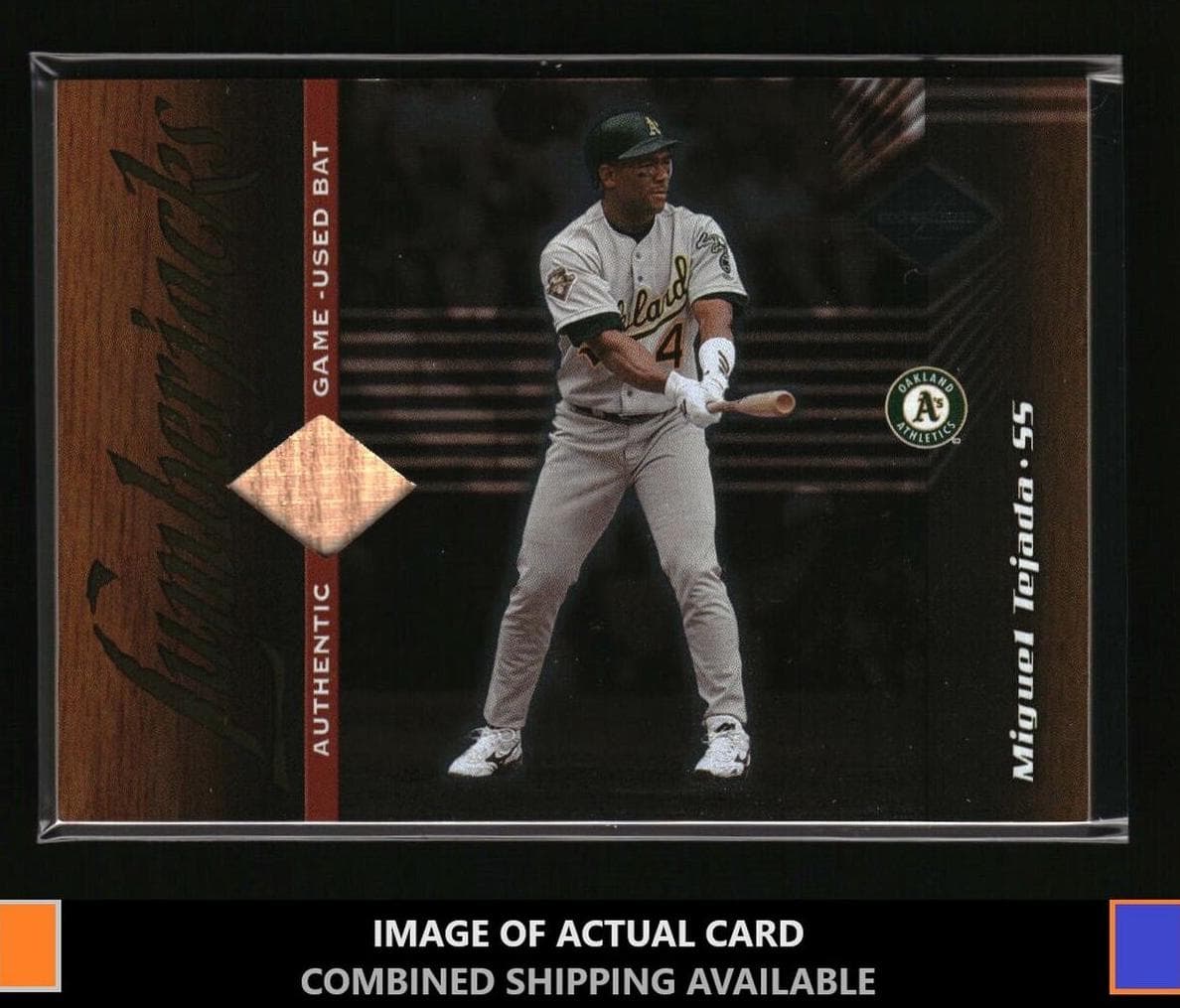 Miguel Tejada 2001 leaf Leaf Limited