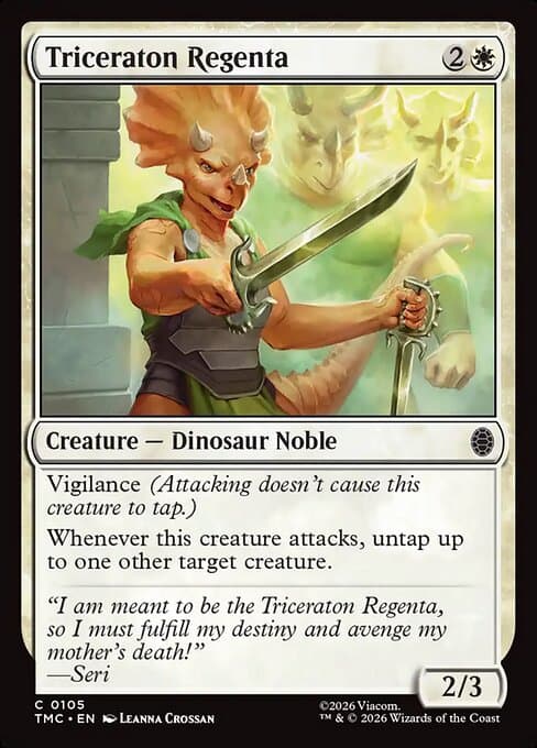 Triceraton Regenta #105
