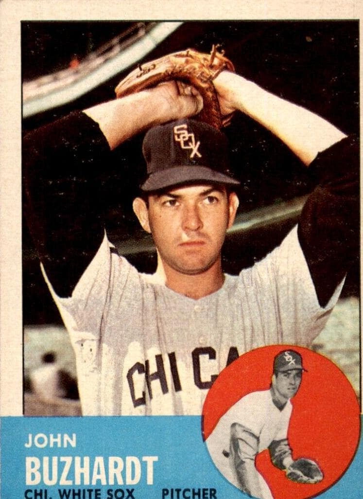 John Buzhardt 1963 topps Topps