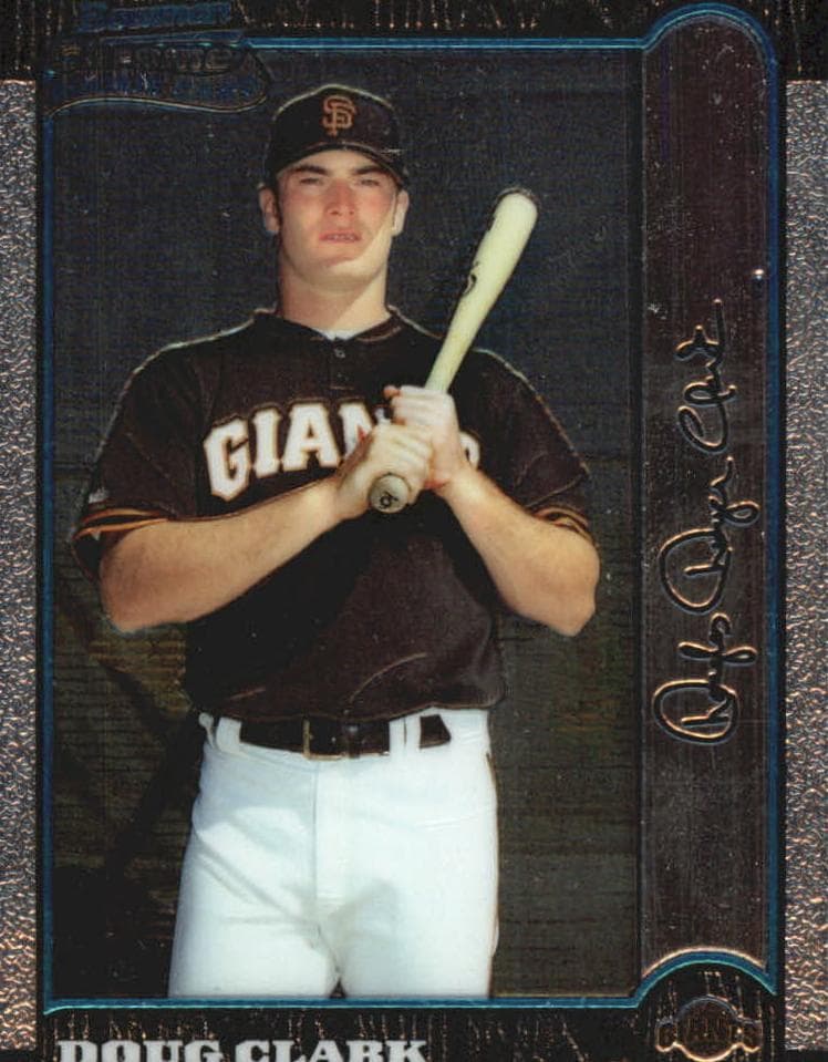 Doug Clark 1999 bowman Bowman Chrome
