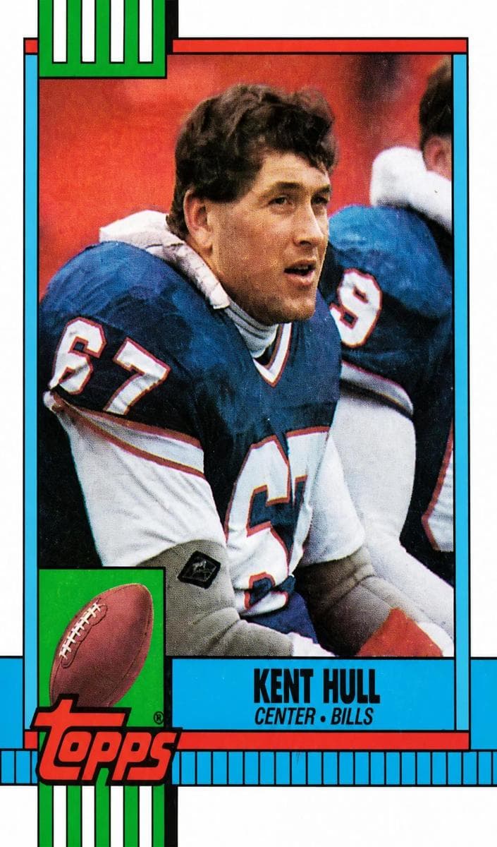 Kent Hull trading card