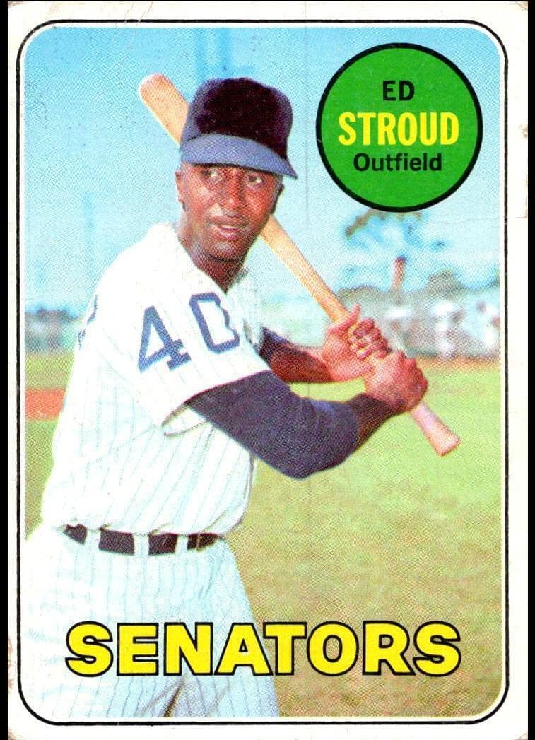 Ed Stroud 1969 topps Topps