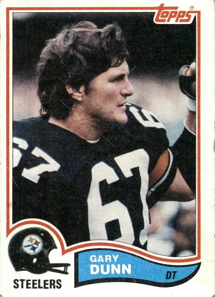 Gary Dunn 1982 topps Topps