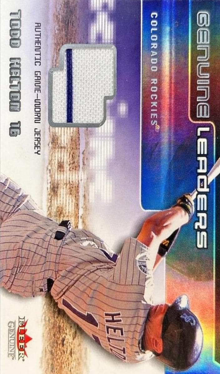 Todd Helton trading card