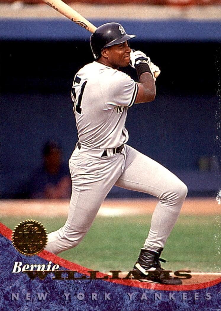 Bernie Williams 1994 leaf Leaf