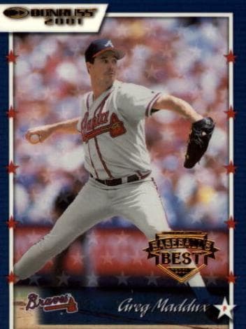 Greg Maddux 2001 panini Donruss