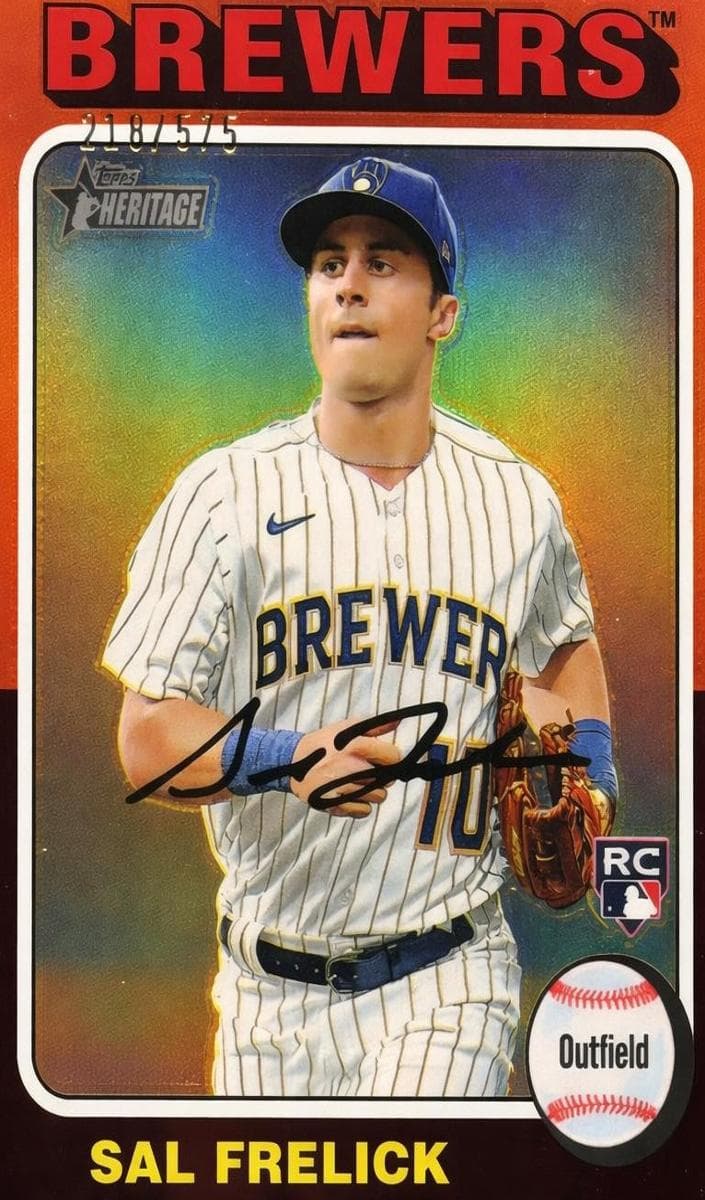 Sal Frelick 2024 topps