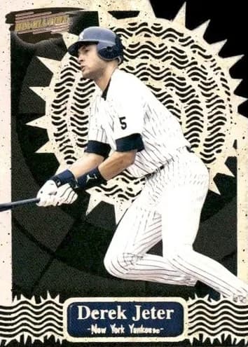Derek Jeter 1999 panini Pacific Revolution