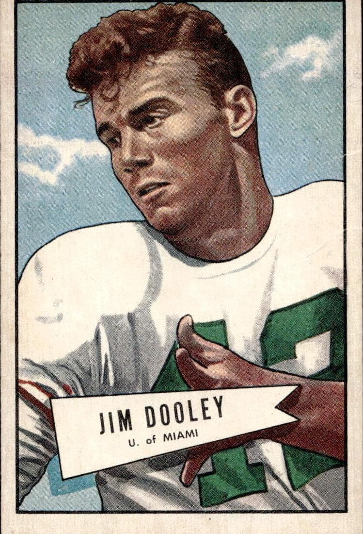 Jim Dooley 1952 bowman Bowman Large
