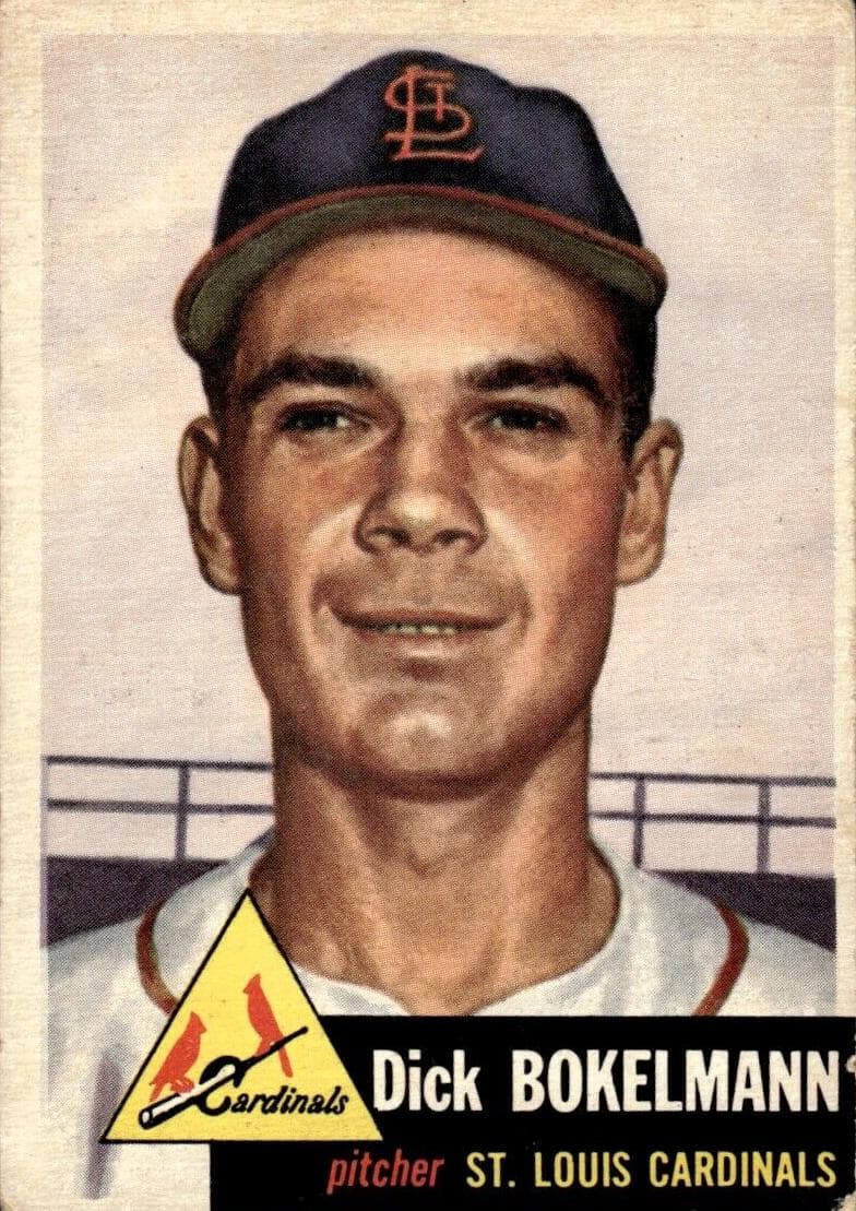 Dick Bokelmann 1953 topps Topps