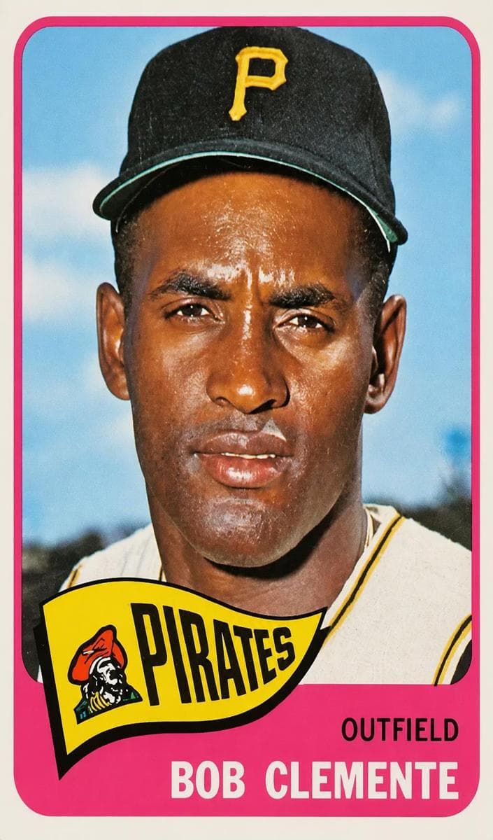 Bob Clemente 1965 topps O-Pee-Chee