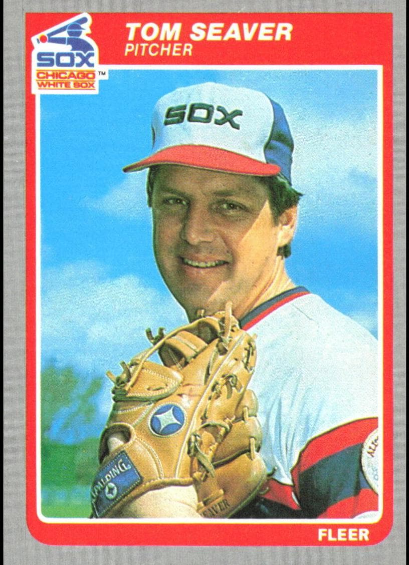 Tom Seaver 1985 fleer Fleer