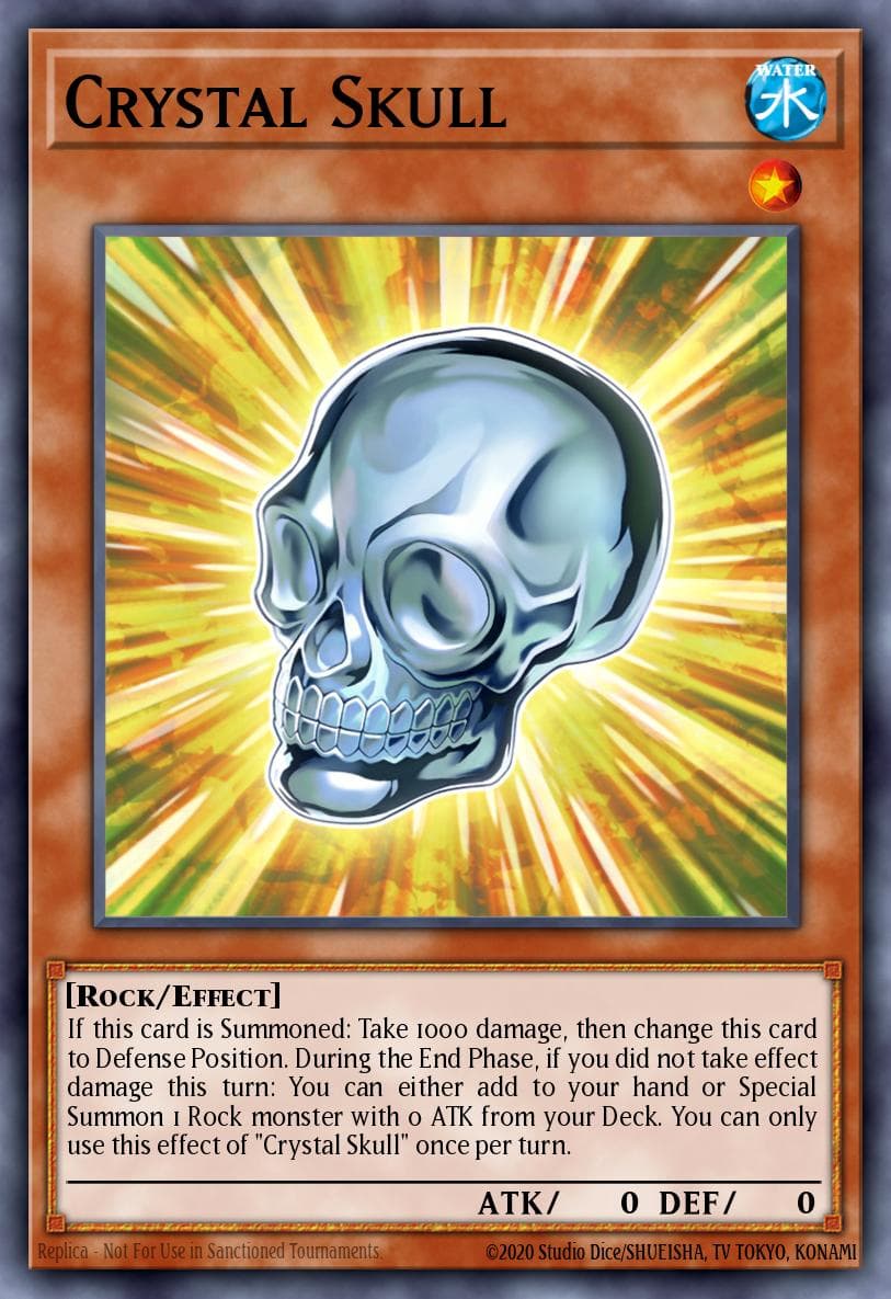 Crystal Skull 2022 Yu-Gi-Oh! Battles of Legend: Crystal Revenge
