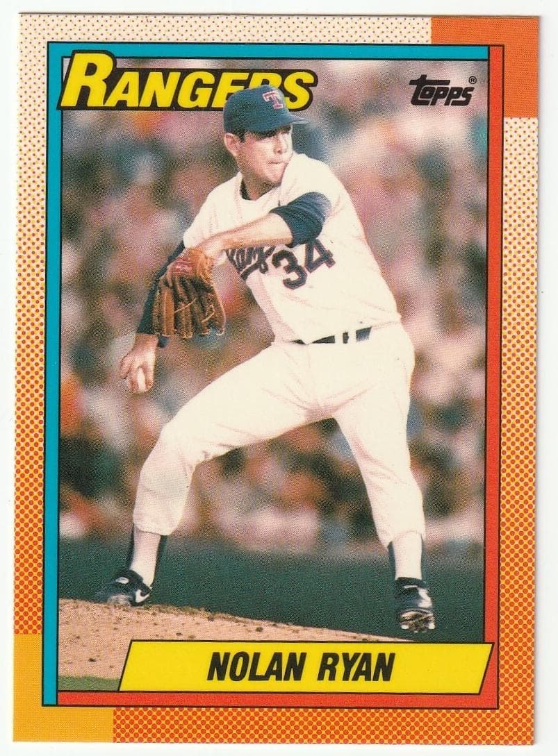 Nolan Ryan 1990 topps O-Pee-Chee