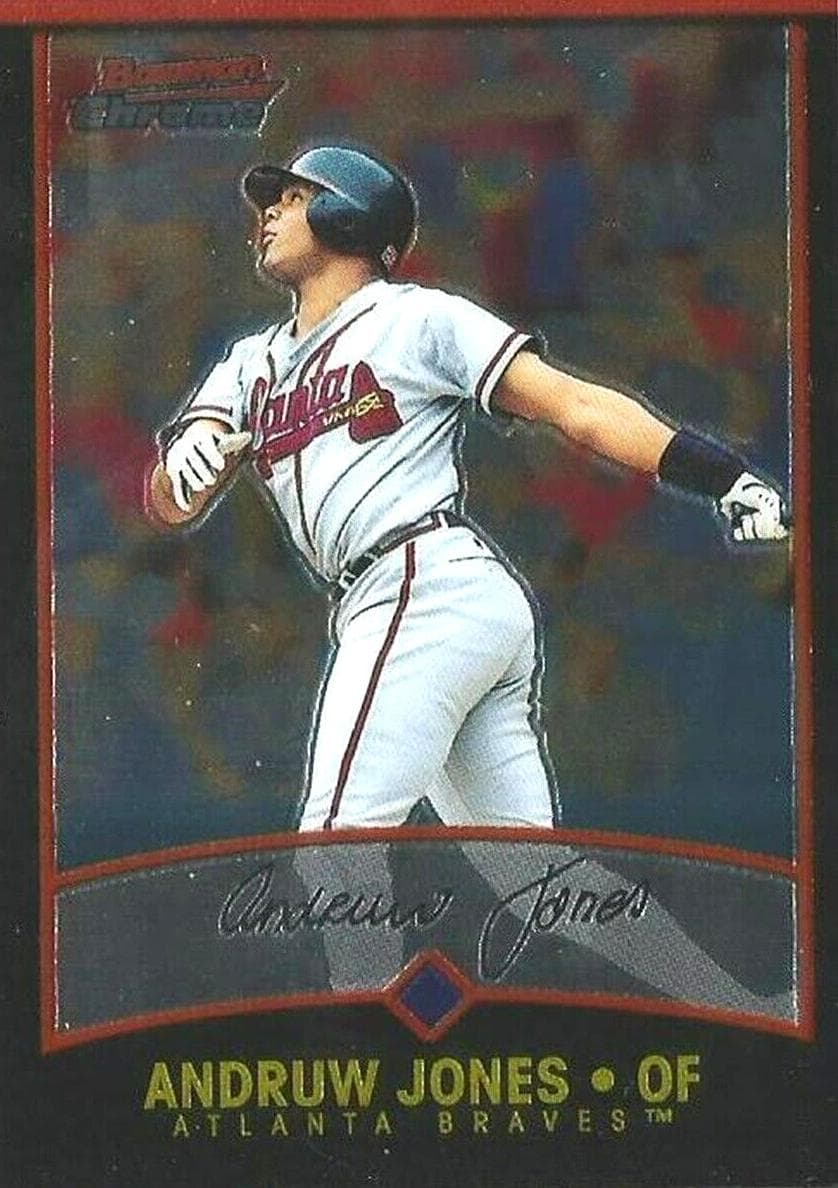 Andruw Jones 2001 bowman