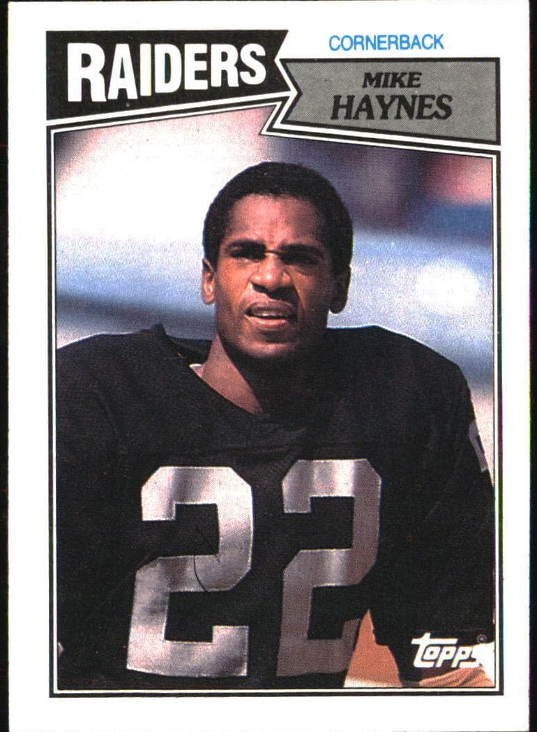 Mike Haynes 1987 topps