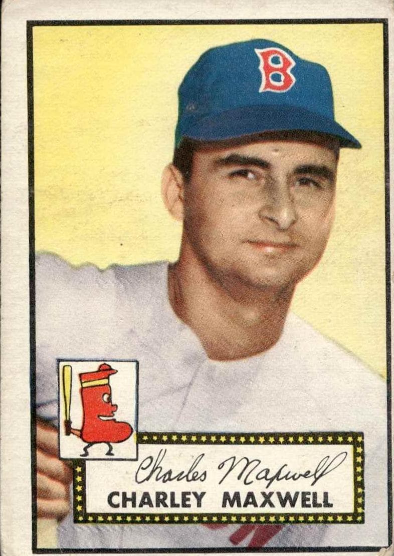 Charley Maxwell 1952 topps Topps