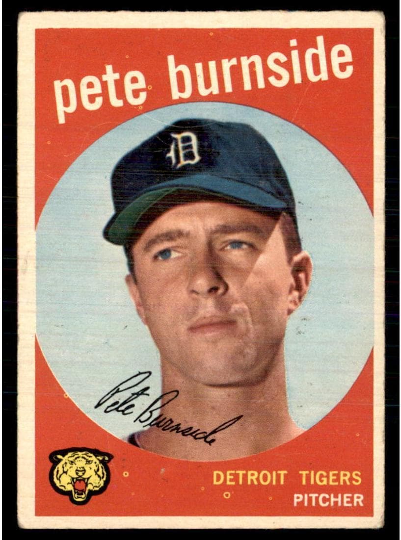 Pete Burnside 1959 topps Topps