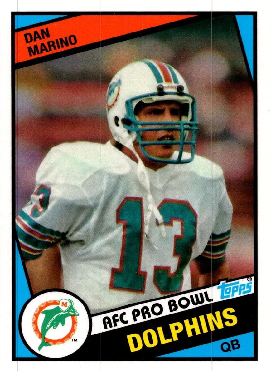 Dan Marino trading card