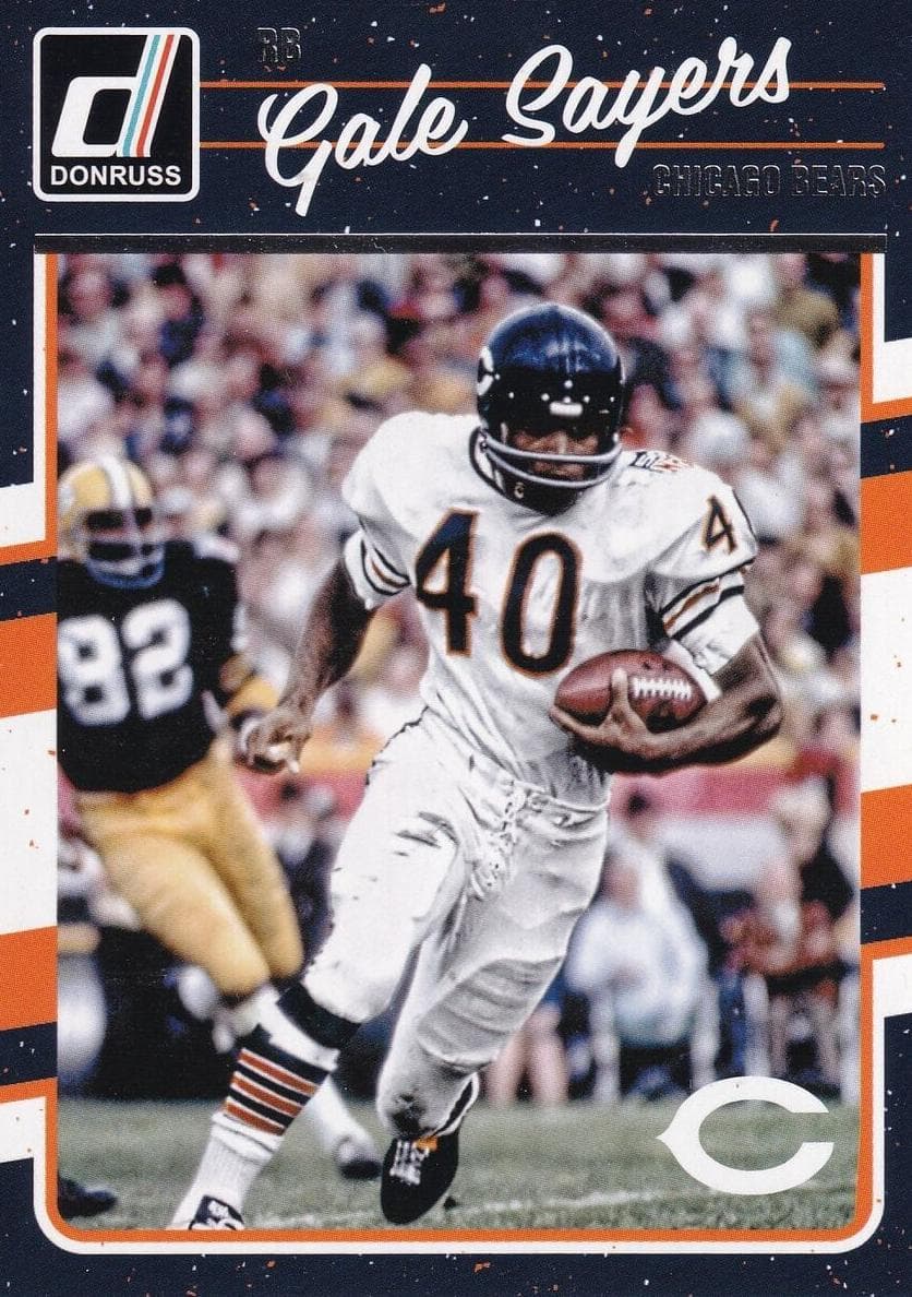Gale Sayers trading card