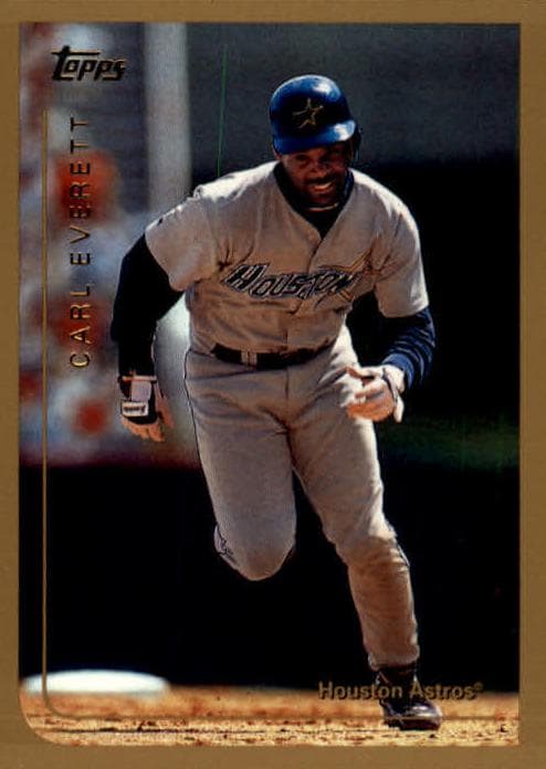 Carl Everett 1999 topps Topps