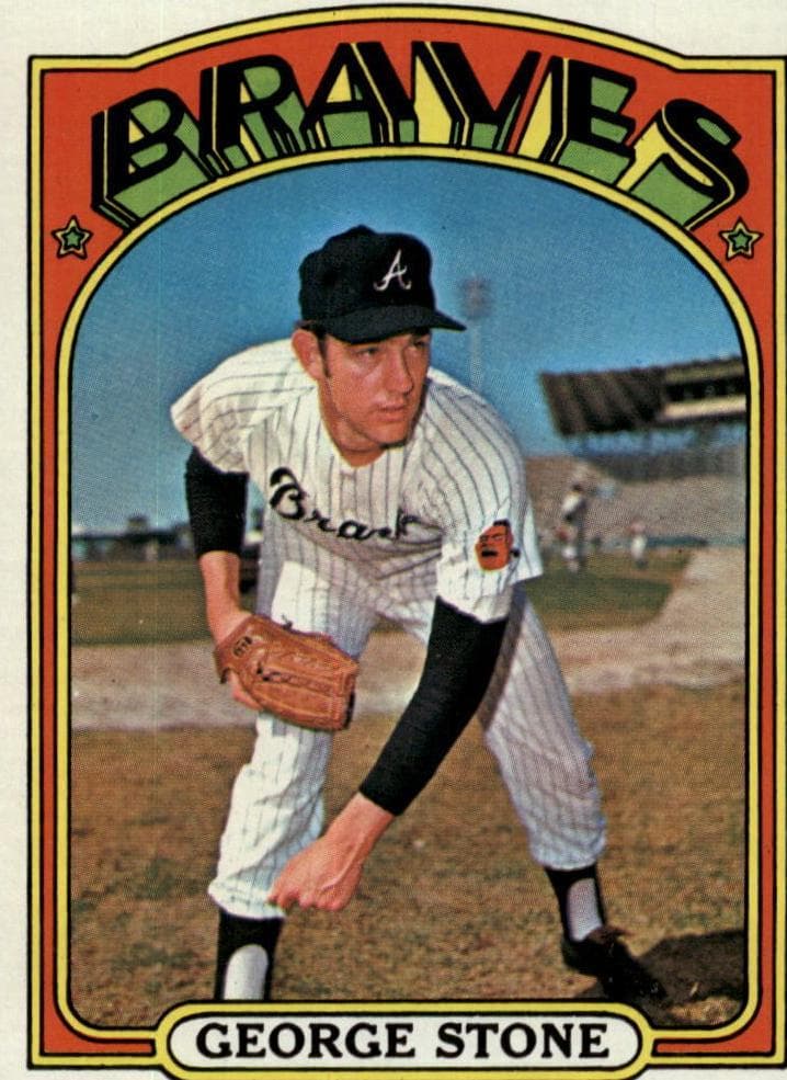 George Stone 1972 topps Topps
