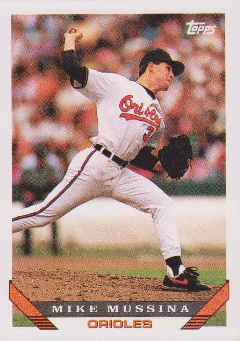 Mike Mussina 1993 topps Topps