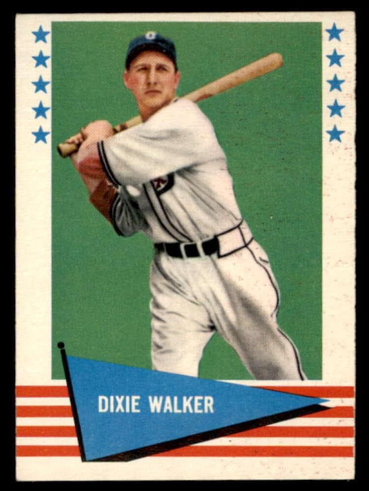 Dixie Walker 1961 fleer Fleer Baseball Greats