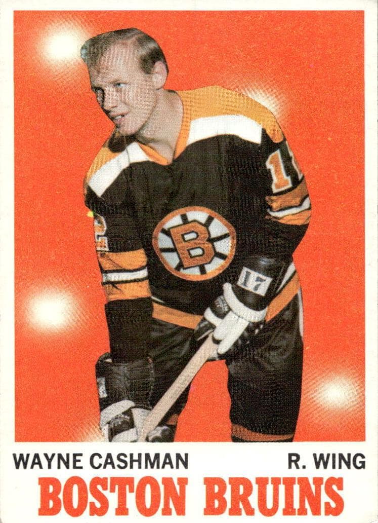 Wayne Cashman 1970 topps Topps
