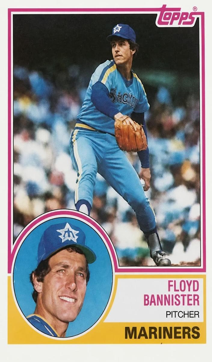 Floyd Bannister 1983 topps Topps