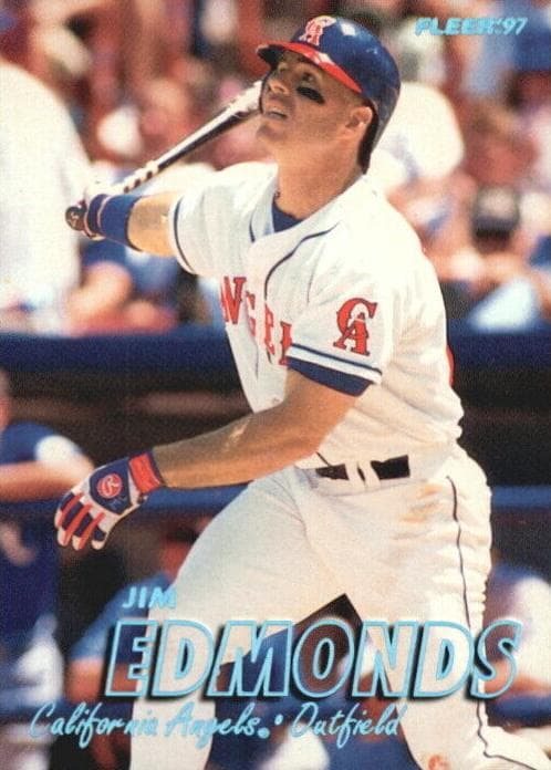 Jim Edmonds 1997 fleer Fleer