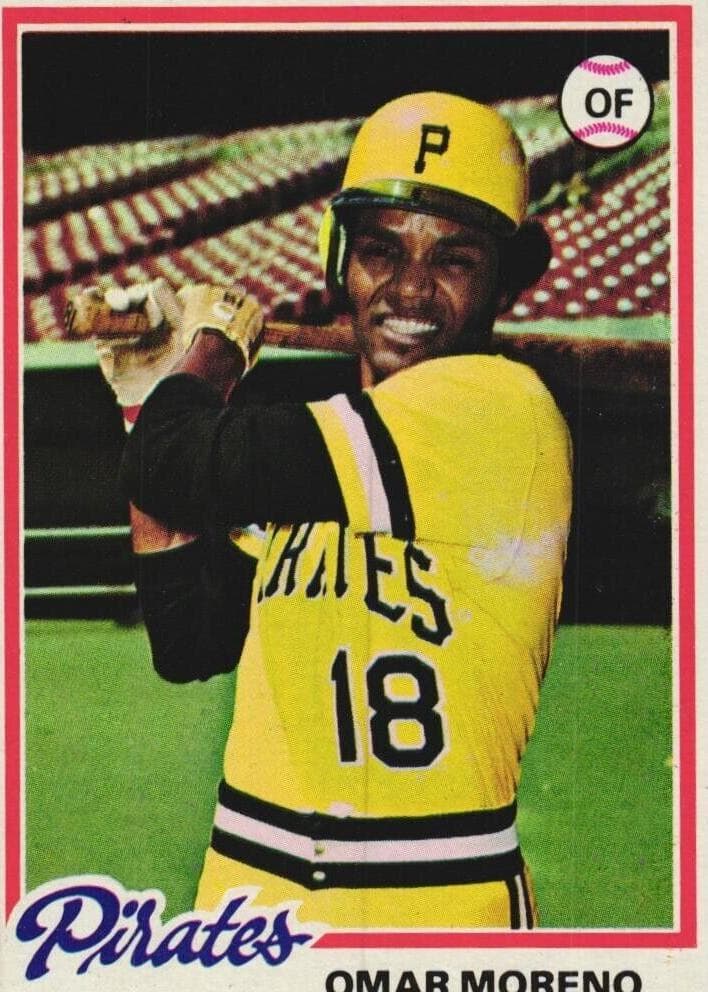 Omar Moreno 1978 topps Topps