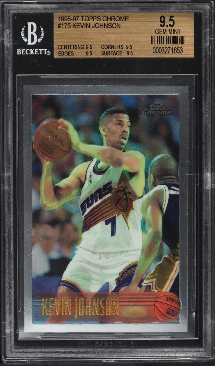 Kevin Johnson 1996 topps Chrome