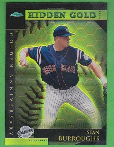 Sean Burroughs 2001 topps Topps Chrome