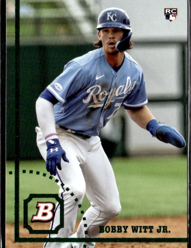 Bobby Witt Jr. 2022 bowman