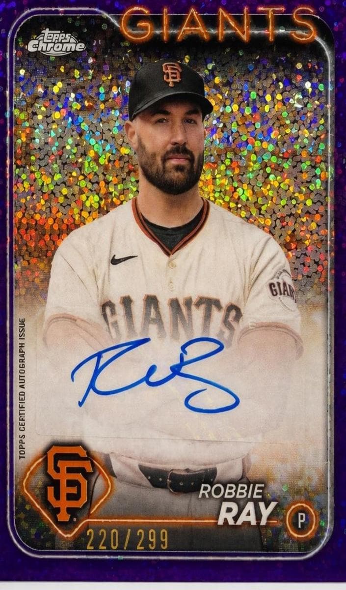 Robbie Ray trading card