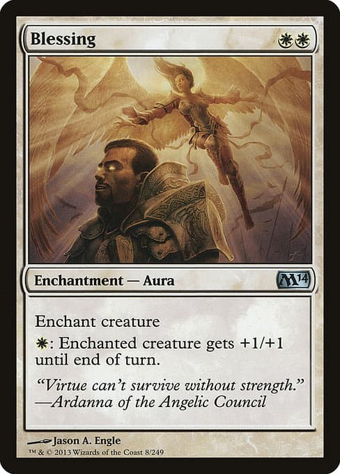 Blessing 1994 Magic: The Gathering Revised