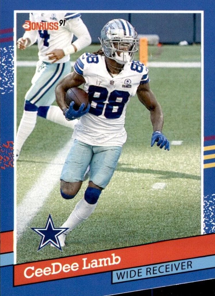 CeeDee Lamb 2021 panini Donruss