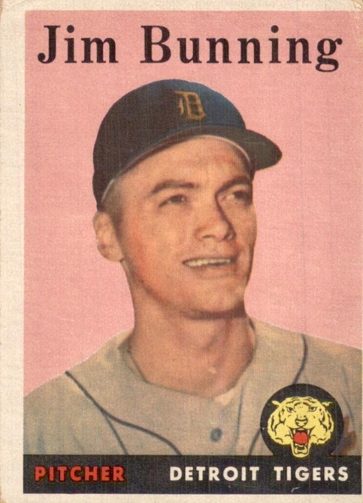 Jim Bunning 1958 topps Topps