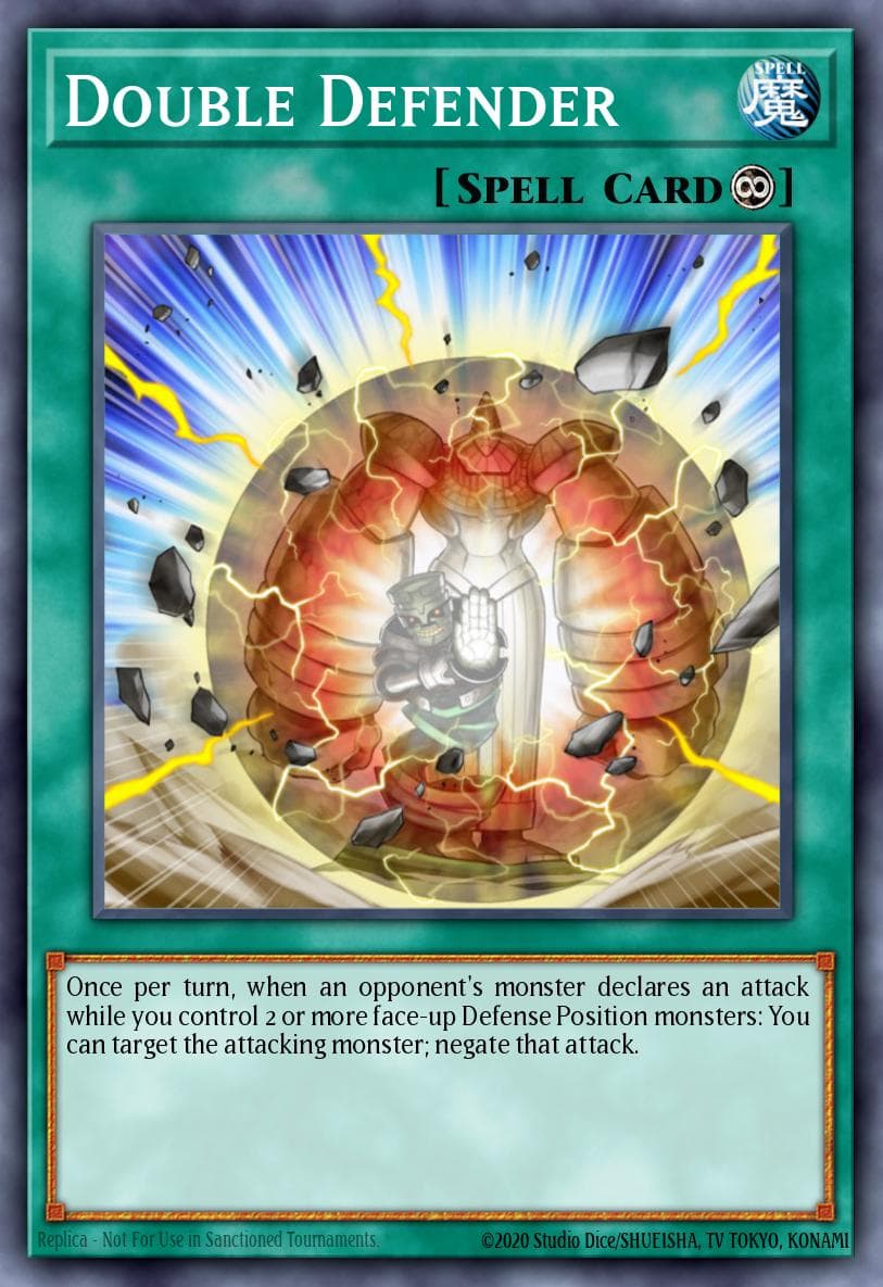 Double Defender 2012 Yu-Gi-Oh! Order of Chaos
