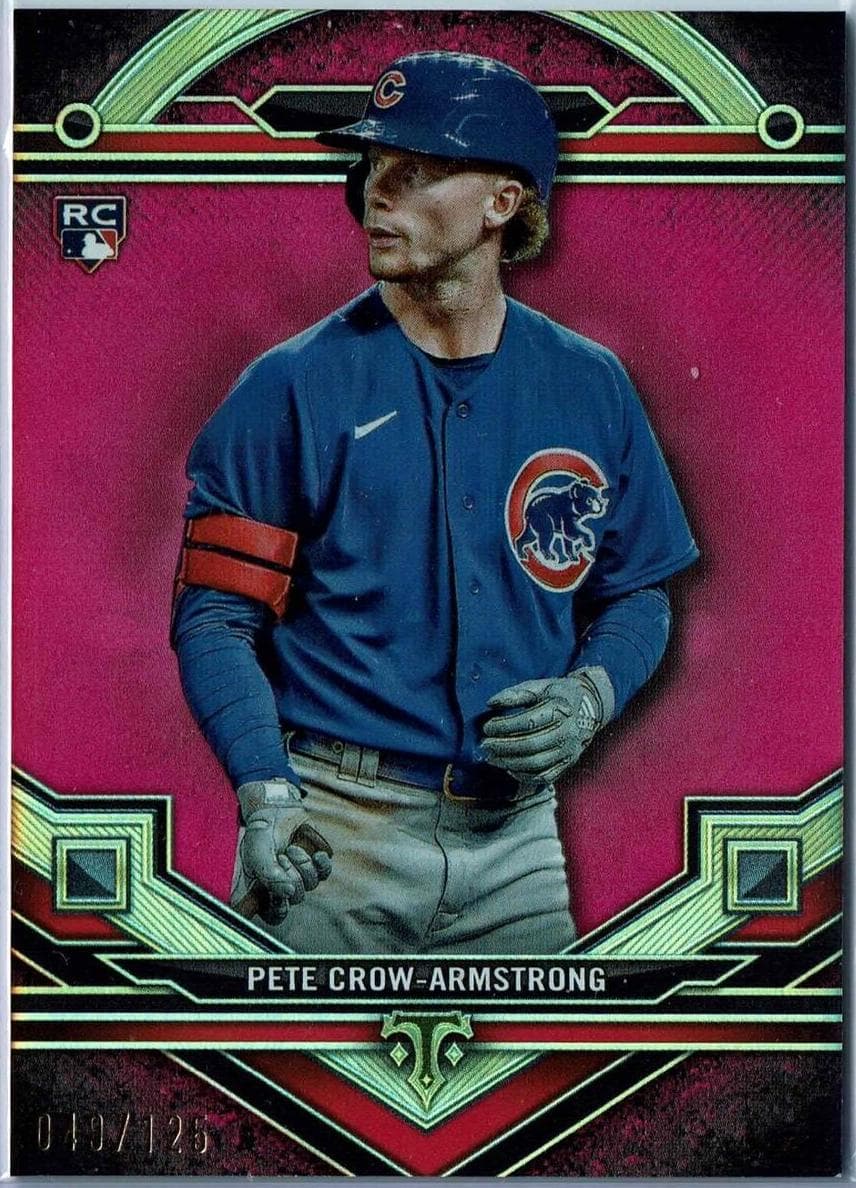 Pete Crow-Armstrong 2024 Topps Triple Threads rookie card