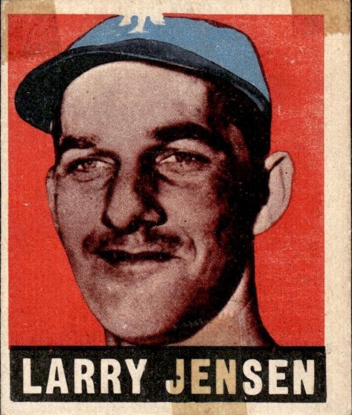 Larry Jansen 1948 leaf Leaf