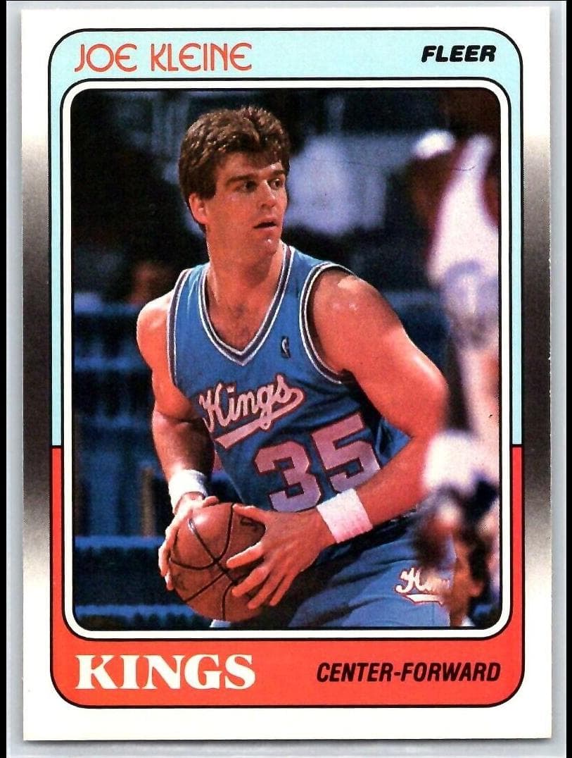 Joe Kleine trading card
